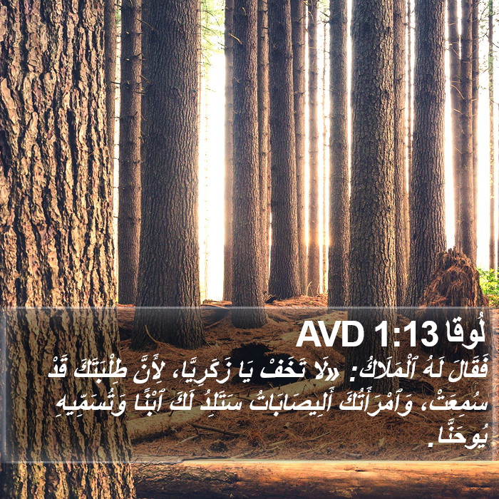 لُوقا 1:13 AVD Bible Study