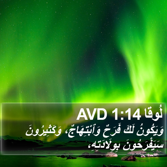 لُوقا 1:14 AVD Bible Study