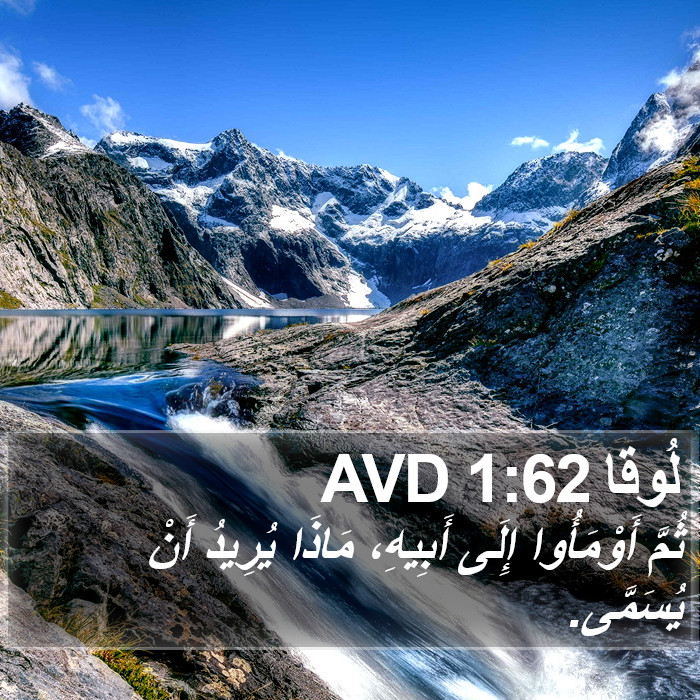 لُوقا 1:62 AVD Bible Study