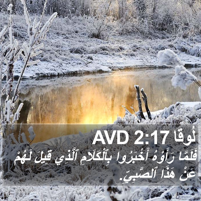 لُوقا 2:17 AVD Bible Study