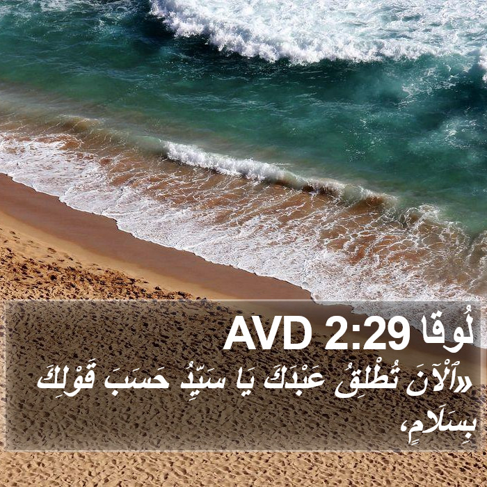 لُوقا 2:29 AVD Bible Study
