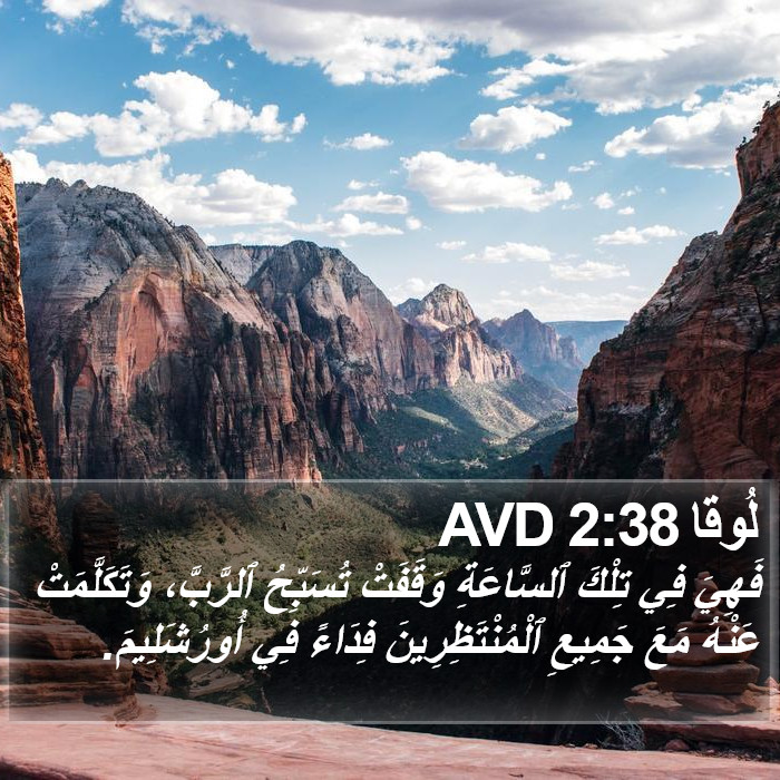 لُوقا 2:38 AVD Bible Study