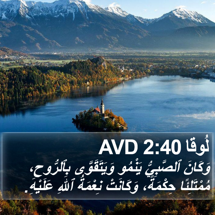 لُوقا 2:40 AVD Bible Study