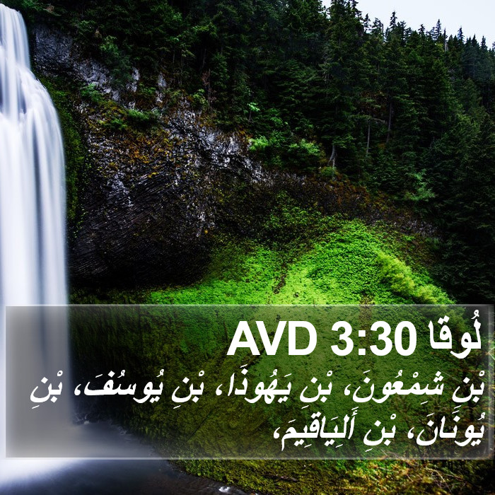 لُوقا 3:30 AVD Bible Study