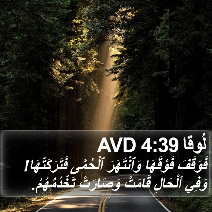 لُوقا 4:39 AVD Bible Study
