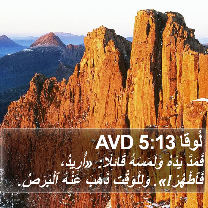 لُوقا 5:13 AVD Bible Study
