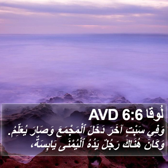 لُوقا 6:6 AVD Bible Study