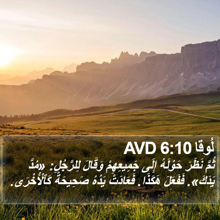 لُوقا 6:10 AVD Bible Study