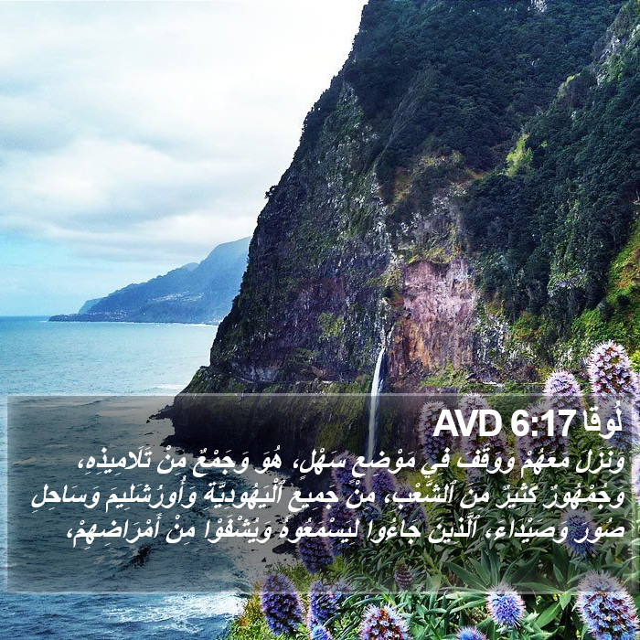 لُوقا 6:17 AVD Bible Study