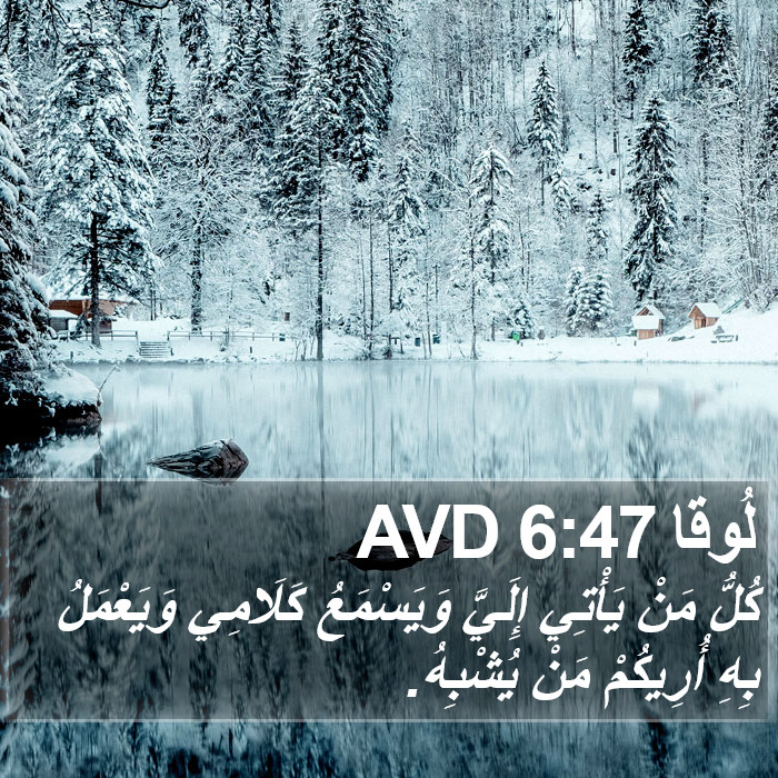 لُوقا 6:47 AVD Bible Study