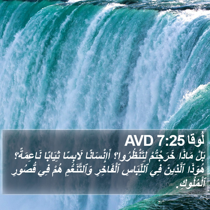 لُوقا 7:25 AVD Bible Study