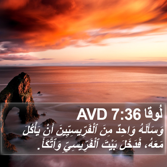 لُوقا 7:36 AVD Bible Study
