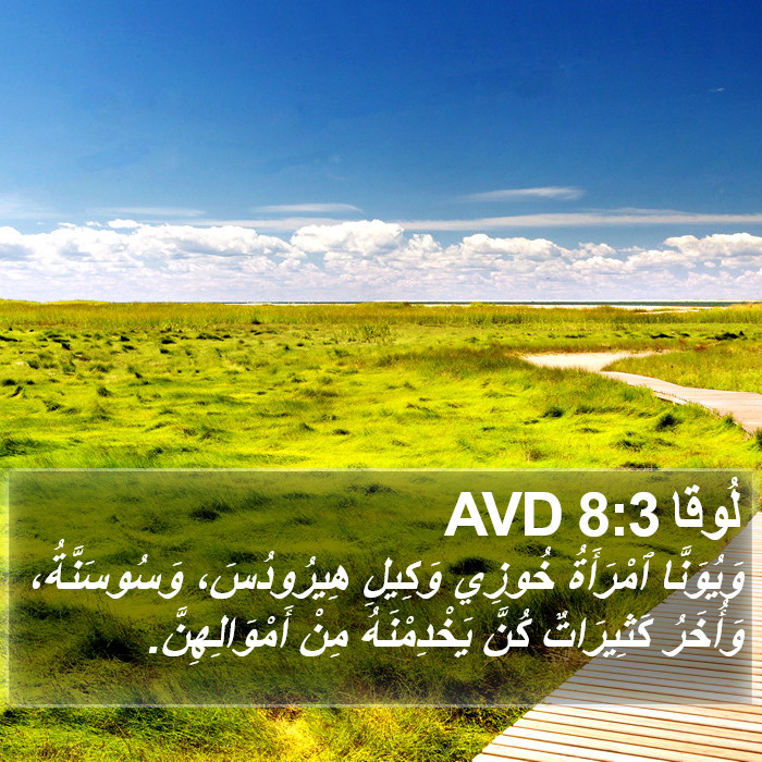 لُوقا 8:3 AVD Bible Study