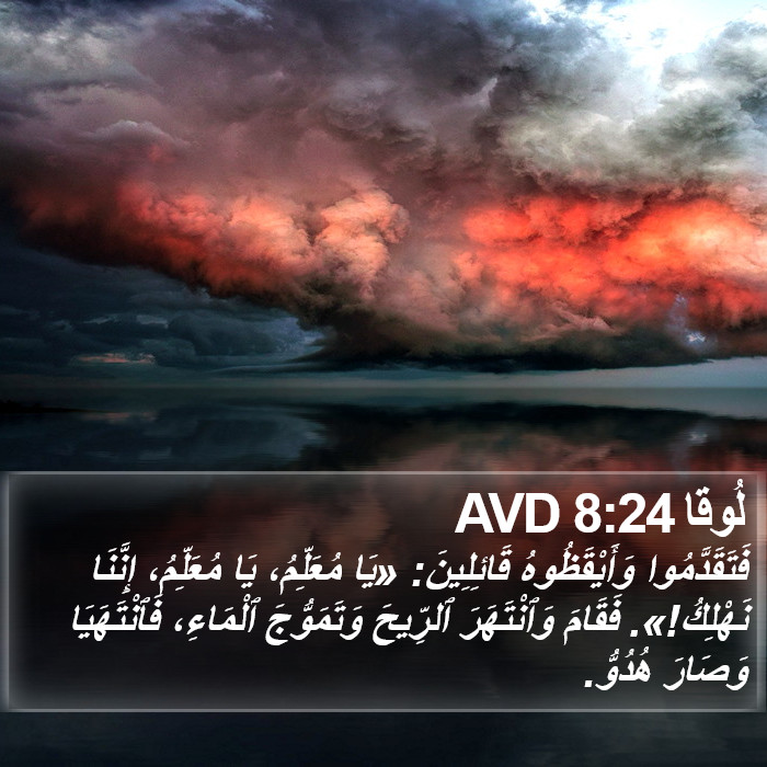 لُوقا 8:24 AVD Bible Study