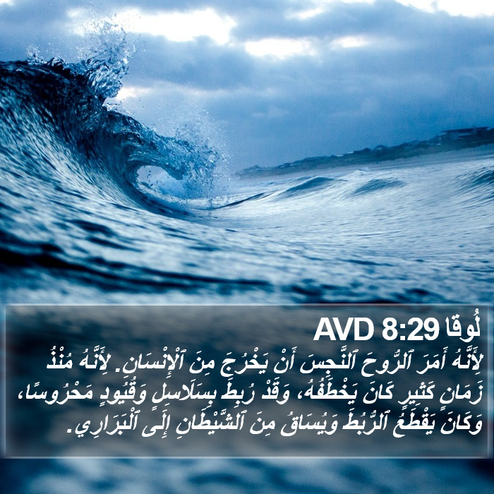 لُوقا 8:29 AVD Bible Study