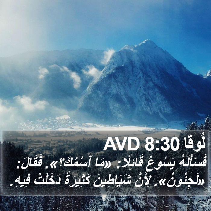 لُوقا 8:30 AVD Bible Study