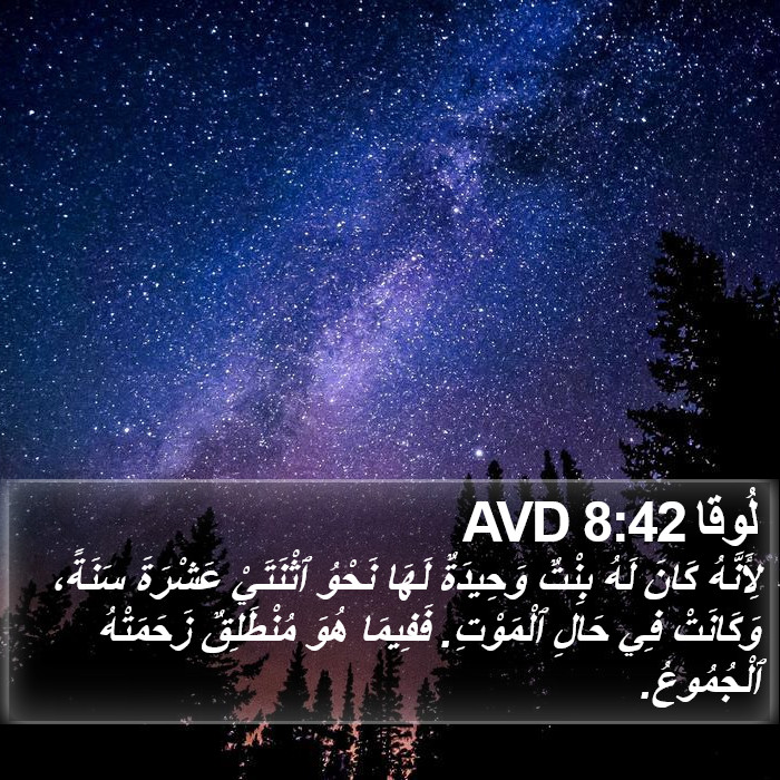 لُوقا 8:42 AVD Bible Study