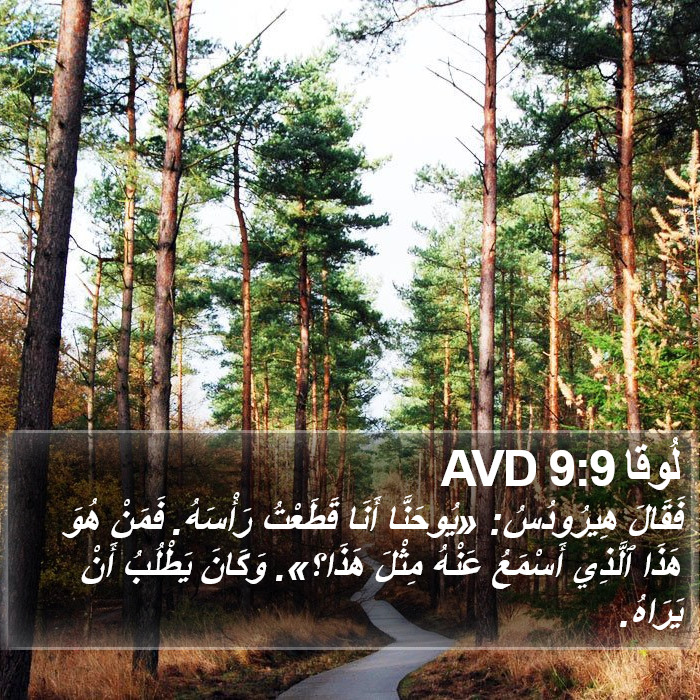 لُوقا 9:9 AVD Bible Study