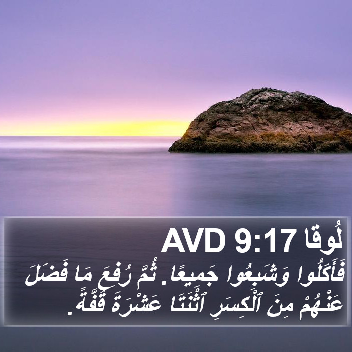لُوقا 9:17 AVD Bible Study