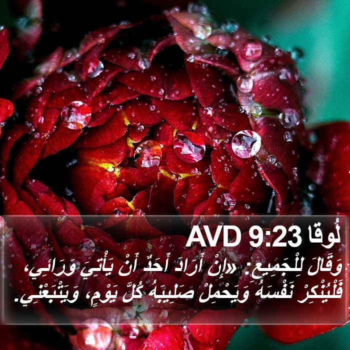 لُوقا 9:23 AVD Bible Study