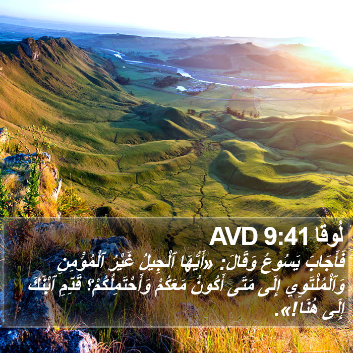 لُوقا 9:41 AVD Bible Study