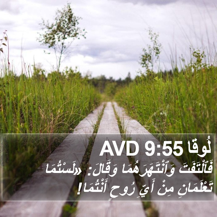 لُوقا 9:55 AVD Bible Study