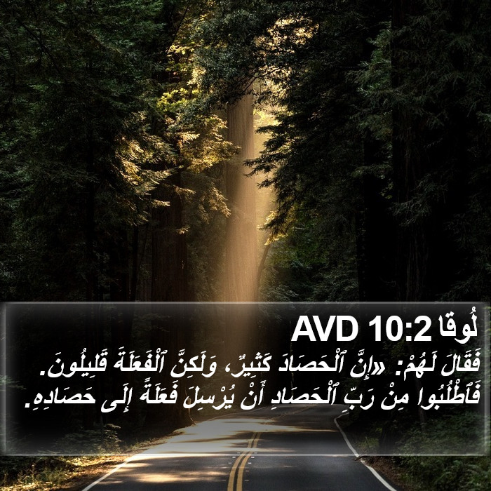 لُوقا 10:2 AVD Bible Study