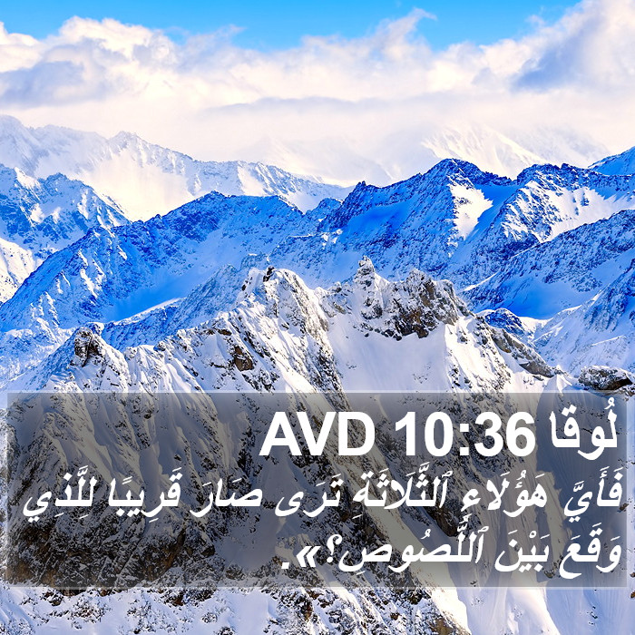 لُوقا 10:36 AVD Bible Study