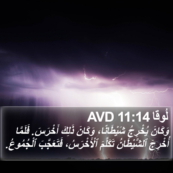لُوقا 11:14 AVD Bible Study