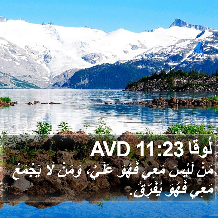 لُوقا 11:23 AVD Bible Study