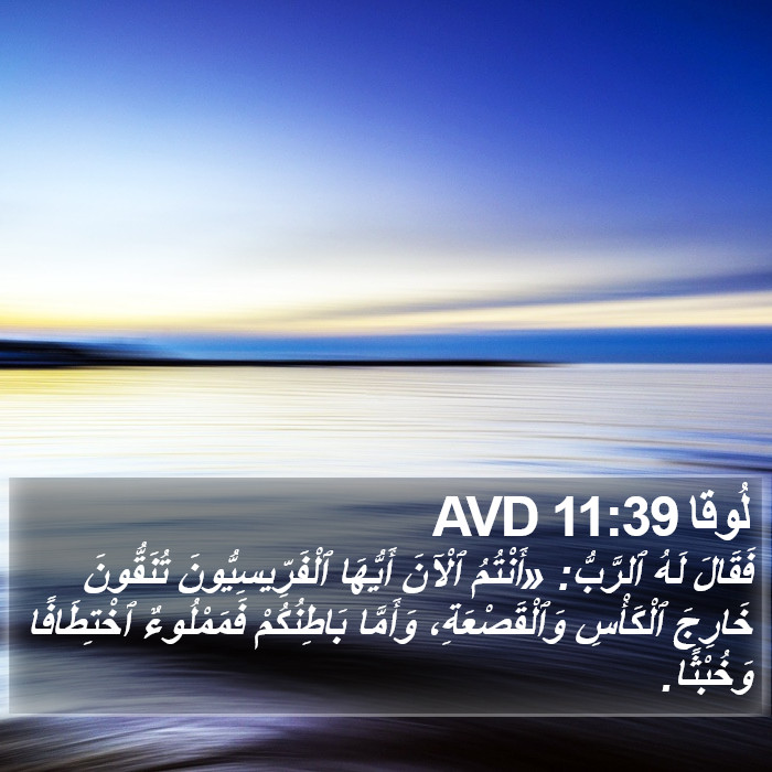 لُوقا 11:39 AVD Bible Study