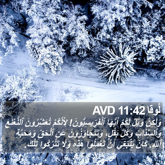 لُوقا 11:42 AVD Bible Study