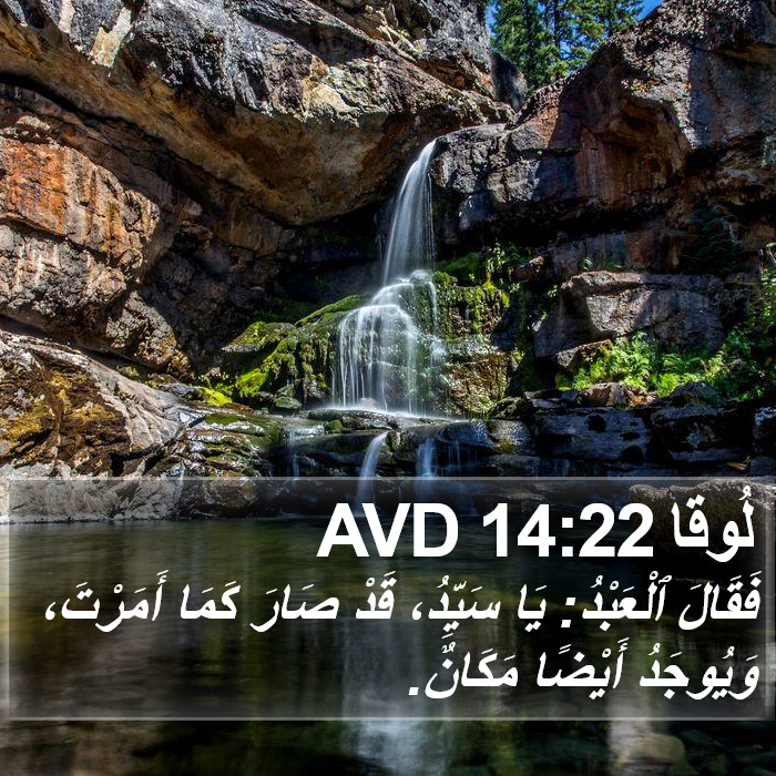 لُوقا 14:22 AVD Bible Study