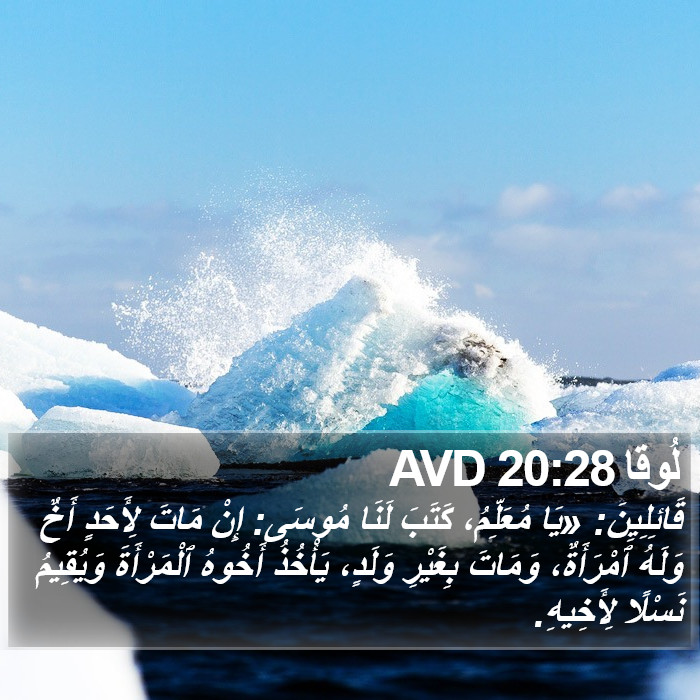 لُوقا 20:28 AVD Bible Study