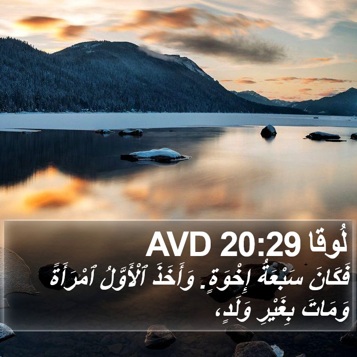 لُوقا 20:29 AVD Bible Study