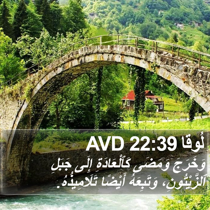 لُوقا 22:39 AVD Bible Study