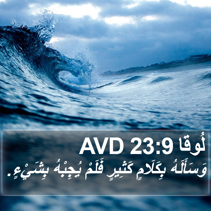 لُوقا 23:9 AVD Bible Study
