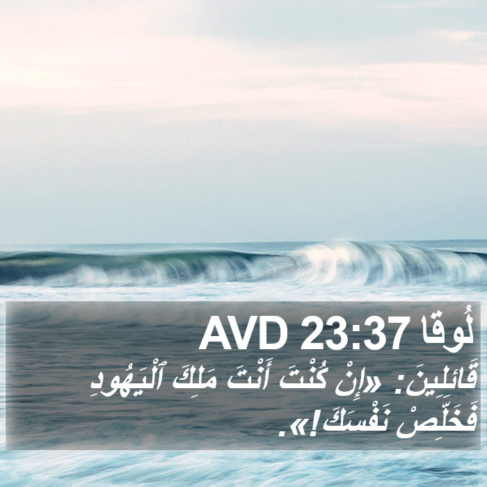 لُوقا 23:37 AVD Bible Study