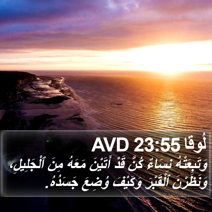 لُوقا 23:55 AVD Bible Study