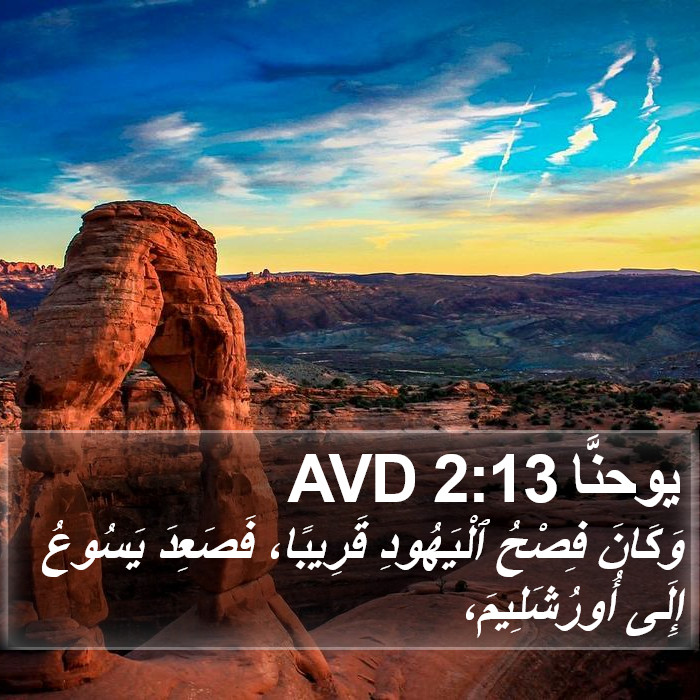 يوحنَّا 2:13 AVD Bible Study