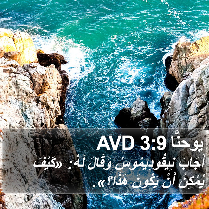 يوحنَّا 3:9 AVD Bible Study