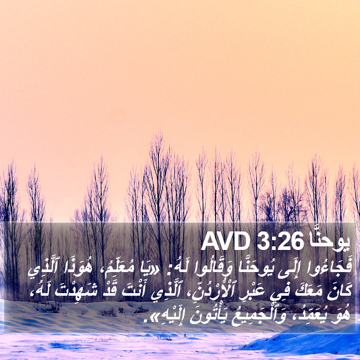 يوحنَّا 3:26 AVD Bible Study