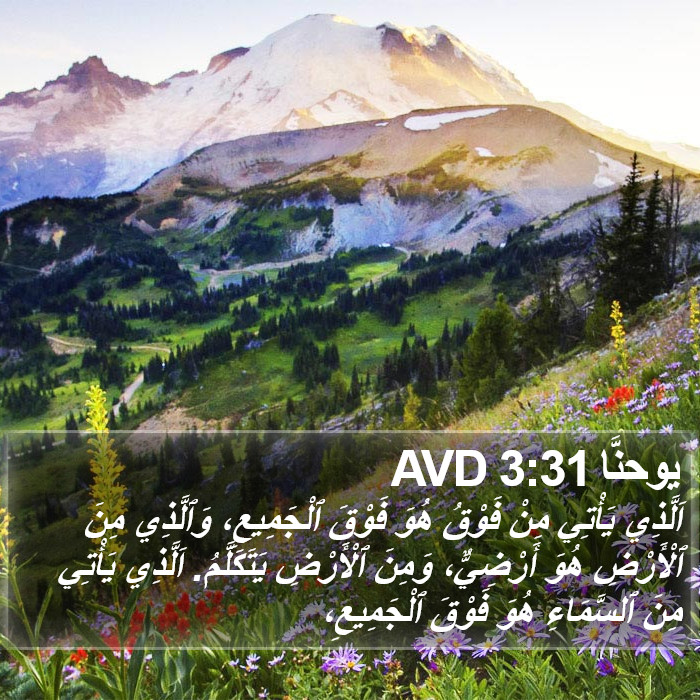 يوحنَّا 3:31 AVD Bible Study