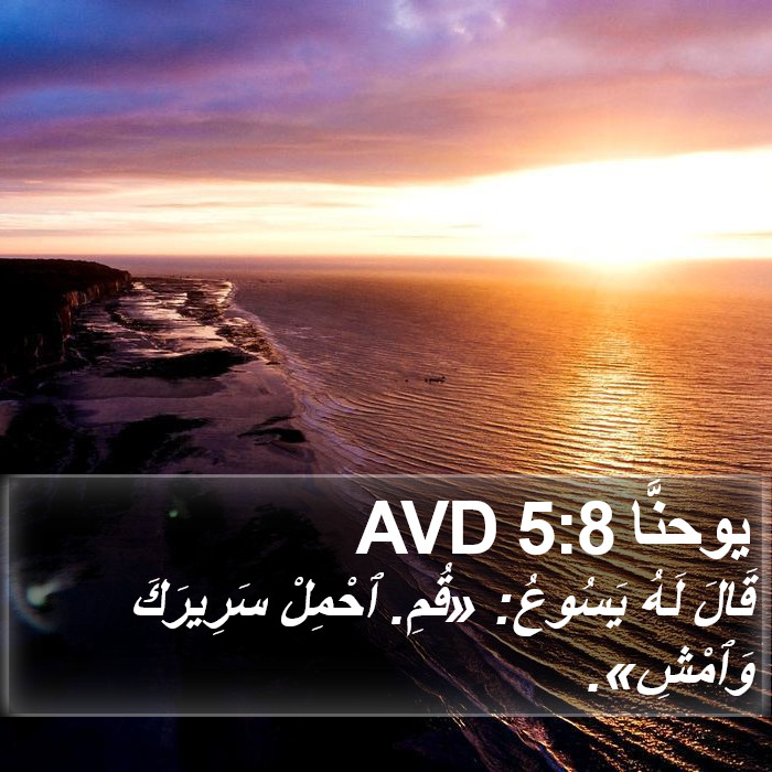 يوحنَّا 5:8 AVD Bible Study