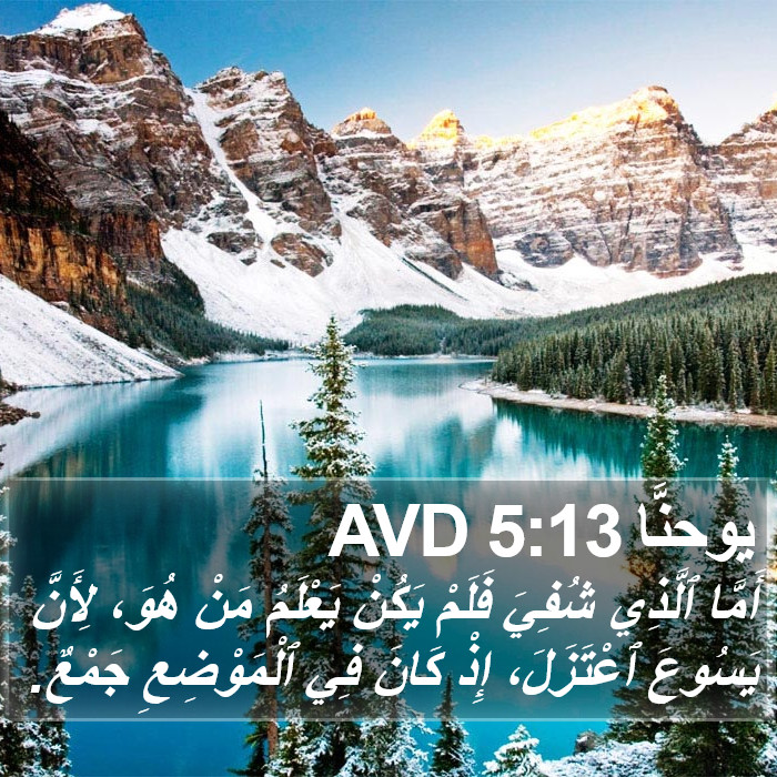 يوحنَّا 5:13 AVD Bible Study