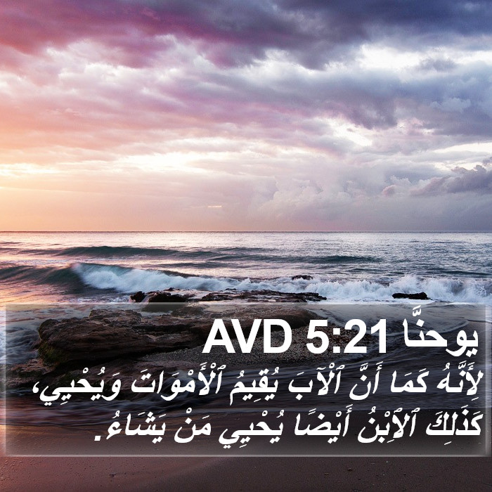 يوحنَّا 5:21 AVD Bible Study