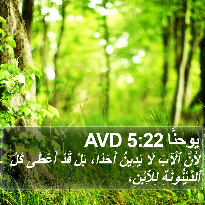 يوحنَّا 5:22 AVD Bible Study