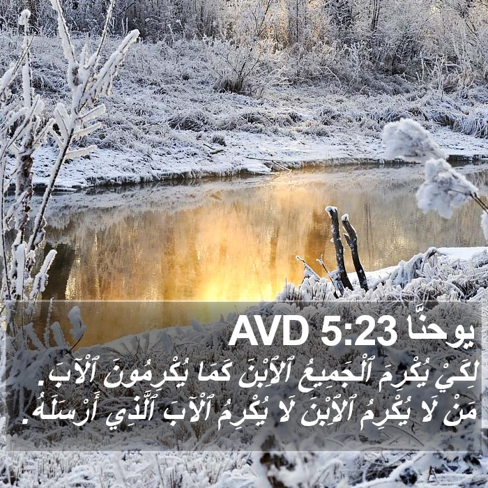 يوحنَّا 5:23 AVD Bible Study