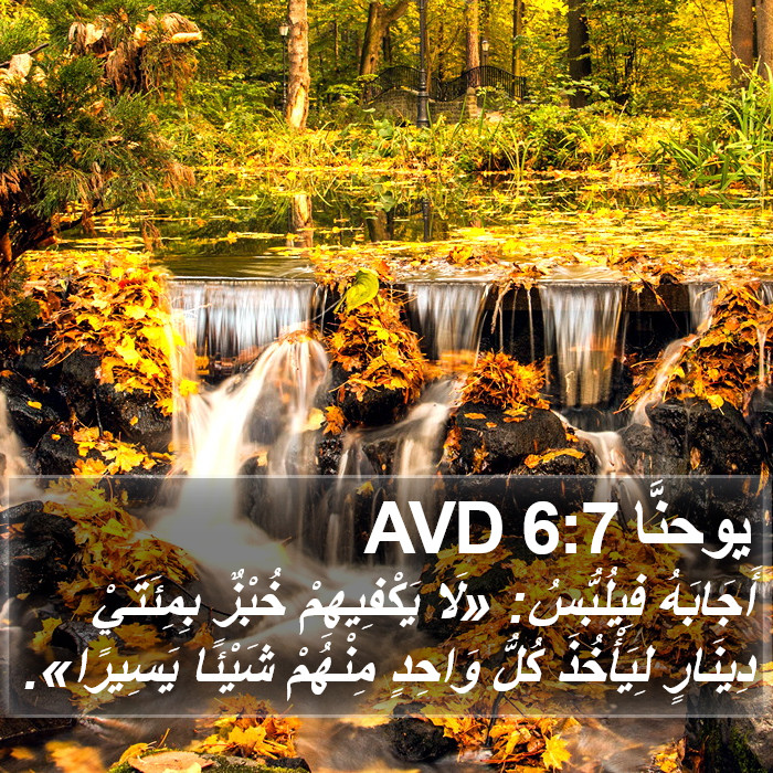 يوحنَّا 6:7 AVD Bible Study