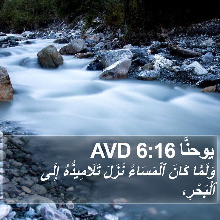 يوحنَّا 6:16 AVD Bible Study